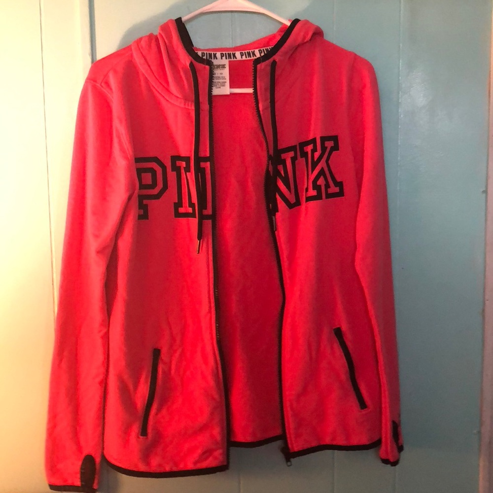 Pink hot pink sweater